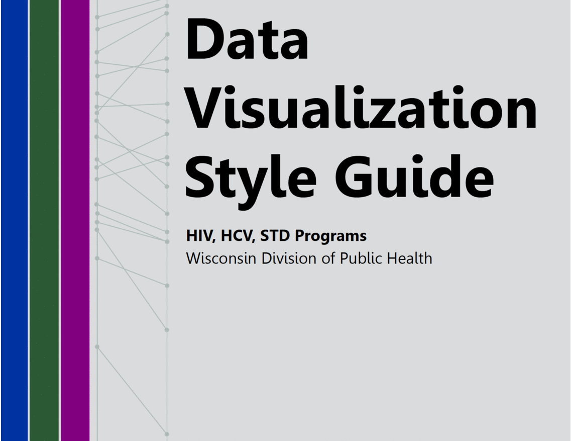 Sara DeLong helps us understand why organizations need data visualization style guides. This GIF shows screenshots from a style guide.