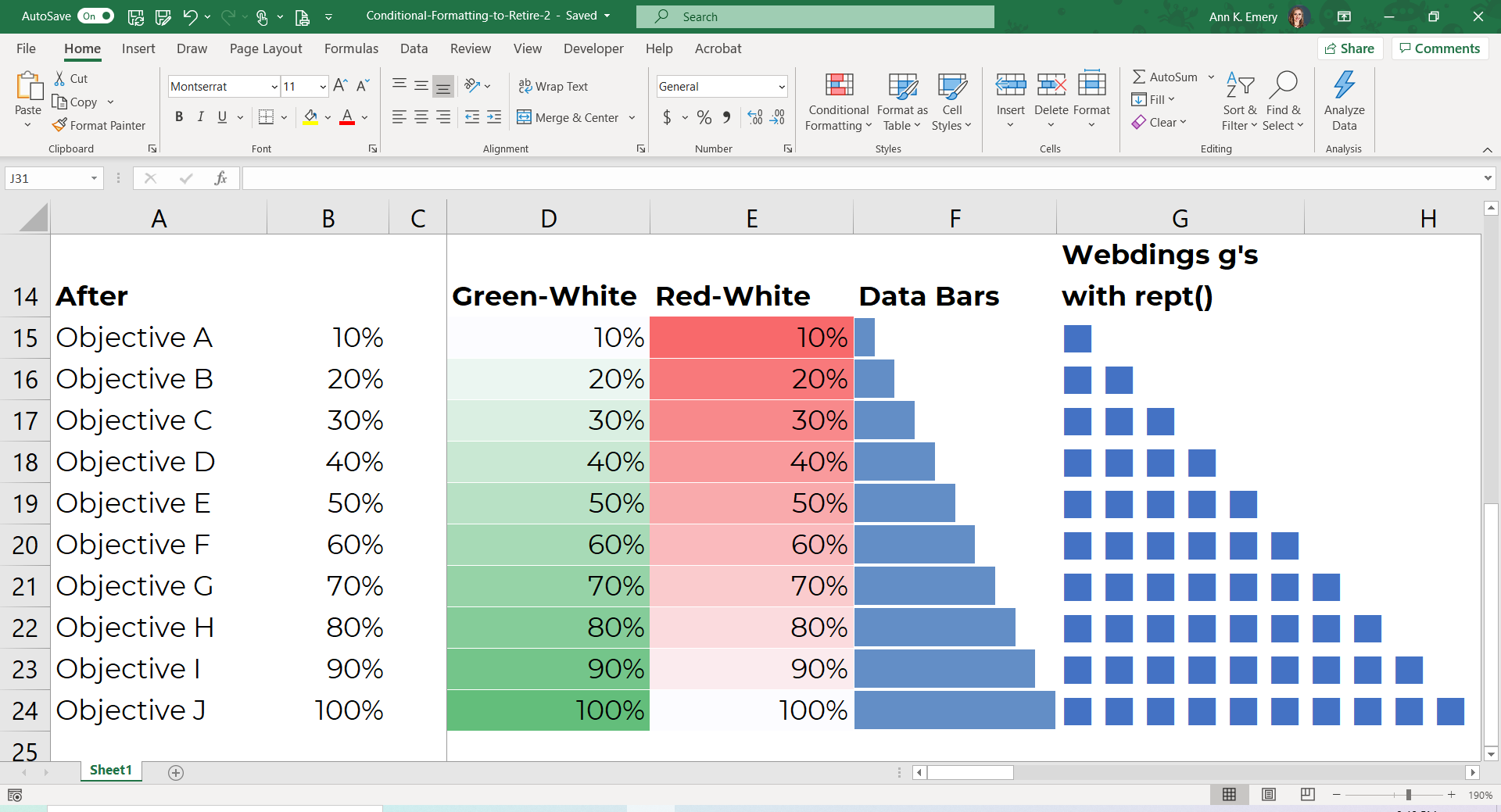 Apply Conditional Formatting To Multiple Worksheets